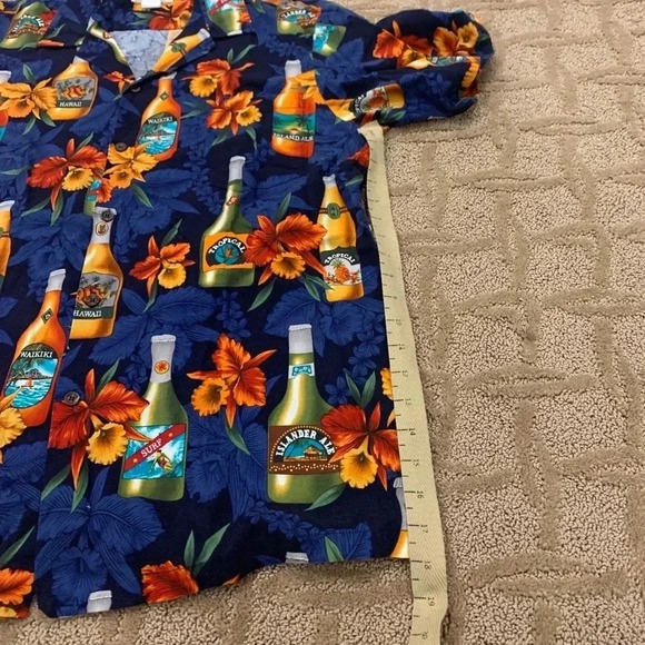 Vintage Kolekole Hawaiian Beach Shirt - XL - Picture 6 of 8